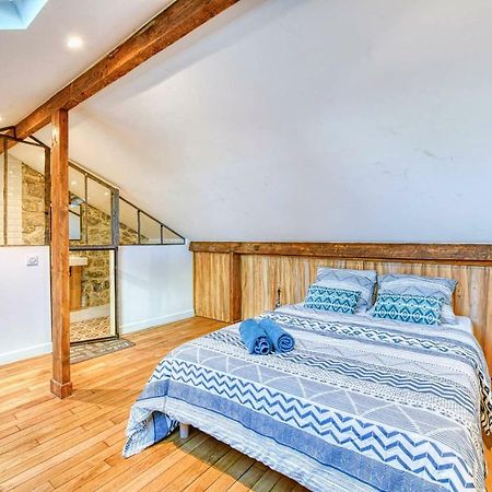 Chic And Vintage House With Garden Βίλα Σαιν-Ντενί Εξωτερικό φωτογραφία