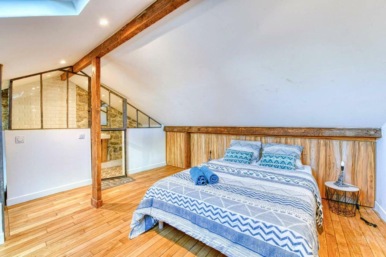 Chic And Vintage House With Garden Βίλα Σαιν-Ντενί Εξωτερικό φωτογραφία