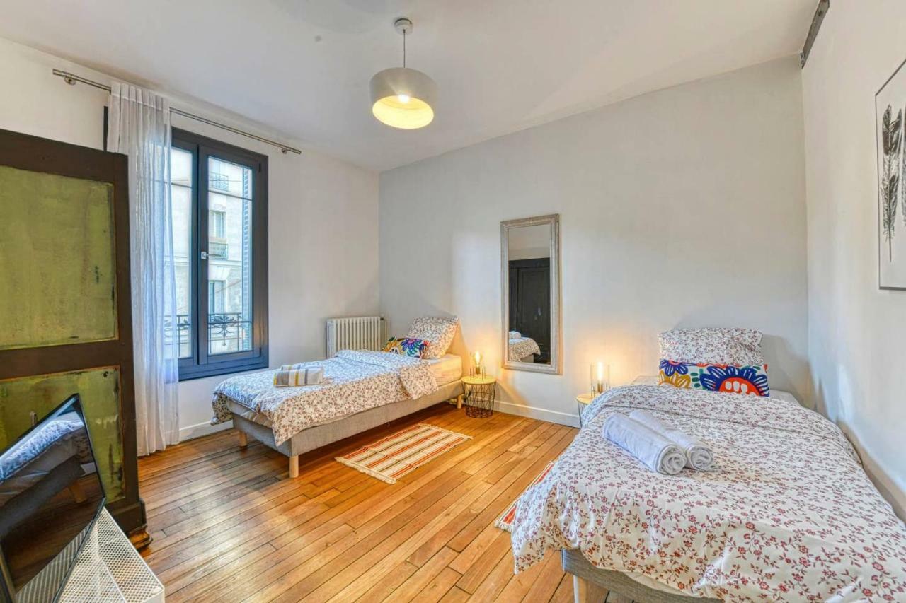 Chic And Vintage House With Garden Βίλα Σαιν-Ντενί Εξωτερικό φωτογραφία
