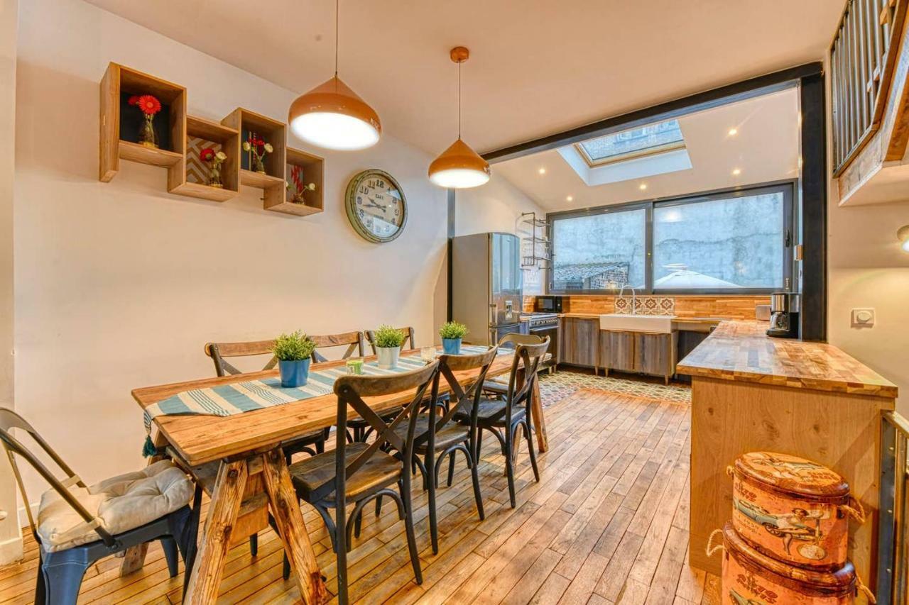 Chic And Vintage House With Garden Βίλα Σαιν-Ντενί Εξωτερικό φωτογραφία