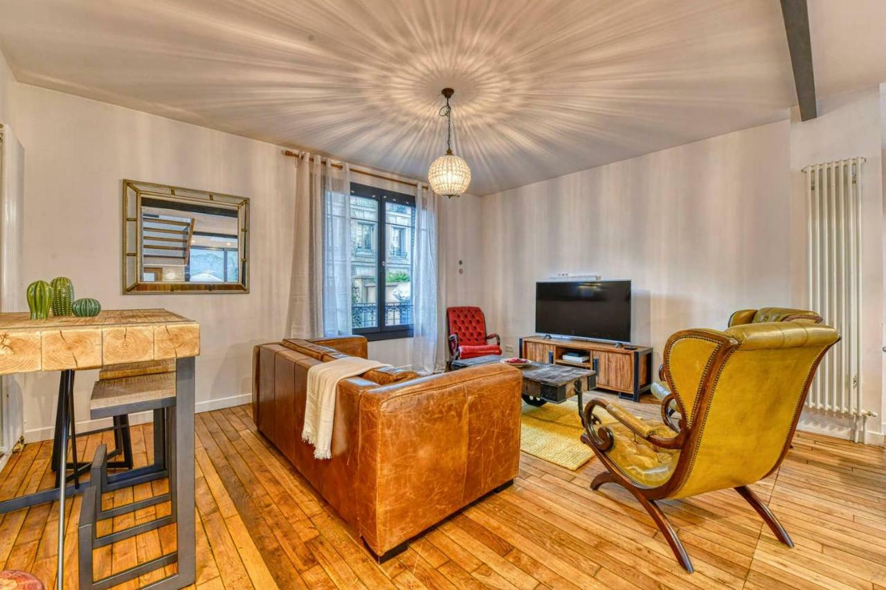 Chic And Vintage House With Garden Βίλα Σαιν-Ντενί Εξωτερικό φωτογραφία