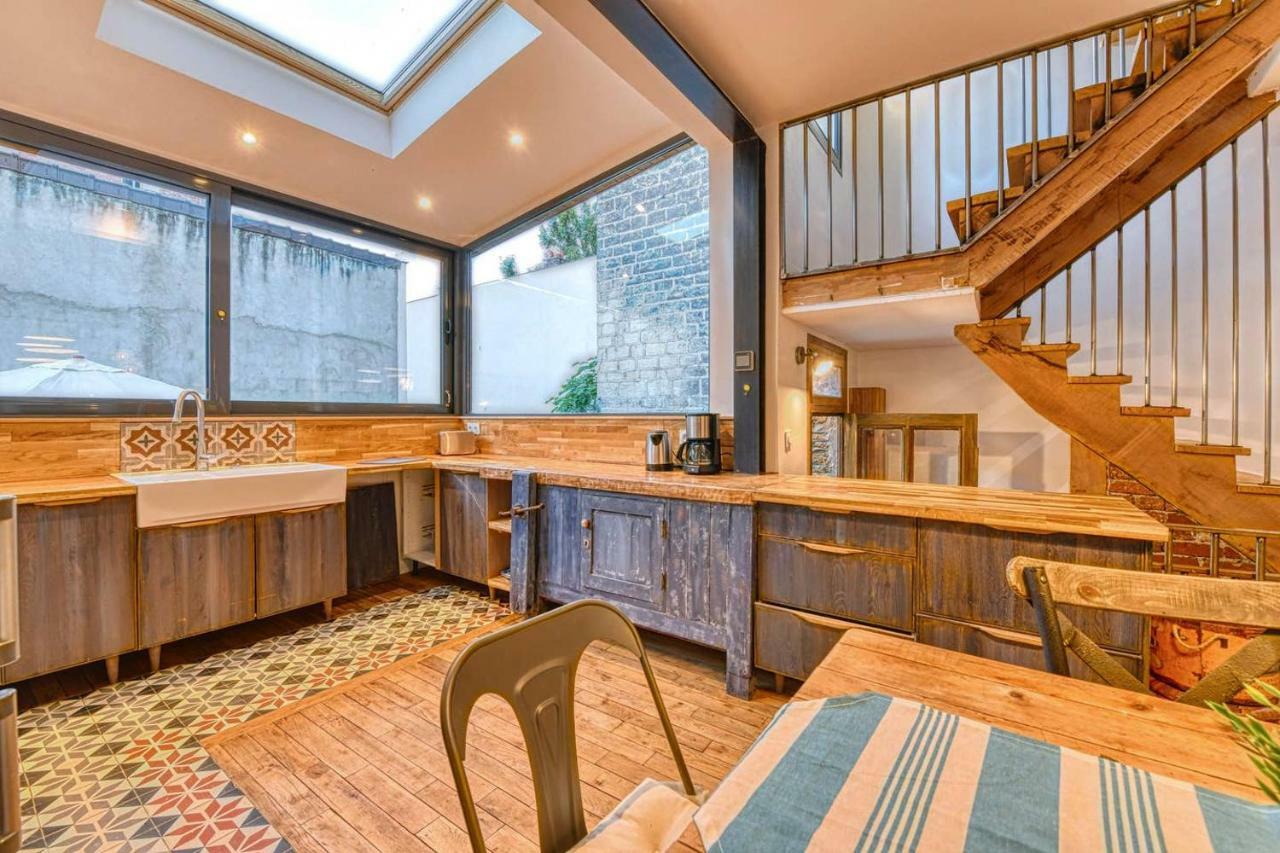 Chic And Vintage House With Garden Βίλα Σαιν-Ντενί Εξωτερικό φωτογραφία