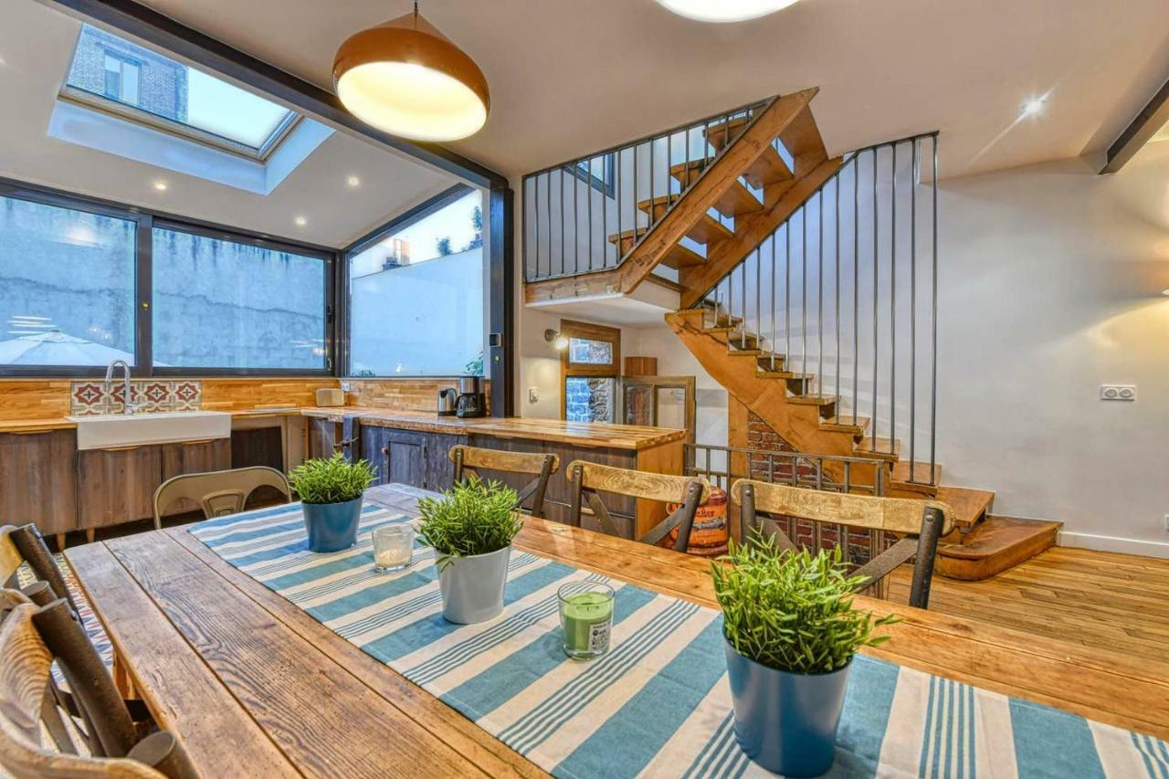 Chic And Vintage House With Garden Βίλα Σαιν-Ντενί Εξωτερικό φωτογραφία