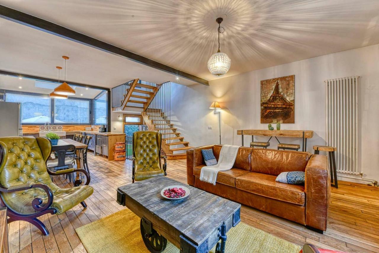Chic And Vintage House With Garden Βίλα Σαιν-Ντενί Εξωτερικό φωτογραφία