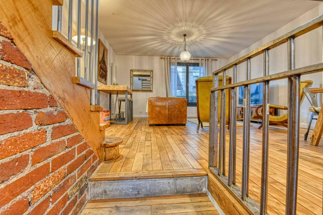 Chic And Vintage House With Garden Βίλα Σαιν-Ντενί Εξωτερικό φωτογραφία